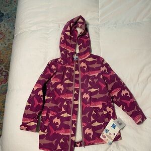 Kickee Pants Hooded Jacket with Shark Print